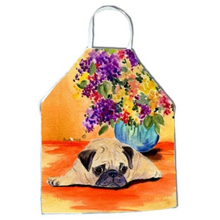 Carolines Treasures Carolines Treasures SS8294APRON Pug Apron - 27 x 31 in. SS8294APRON